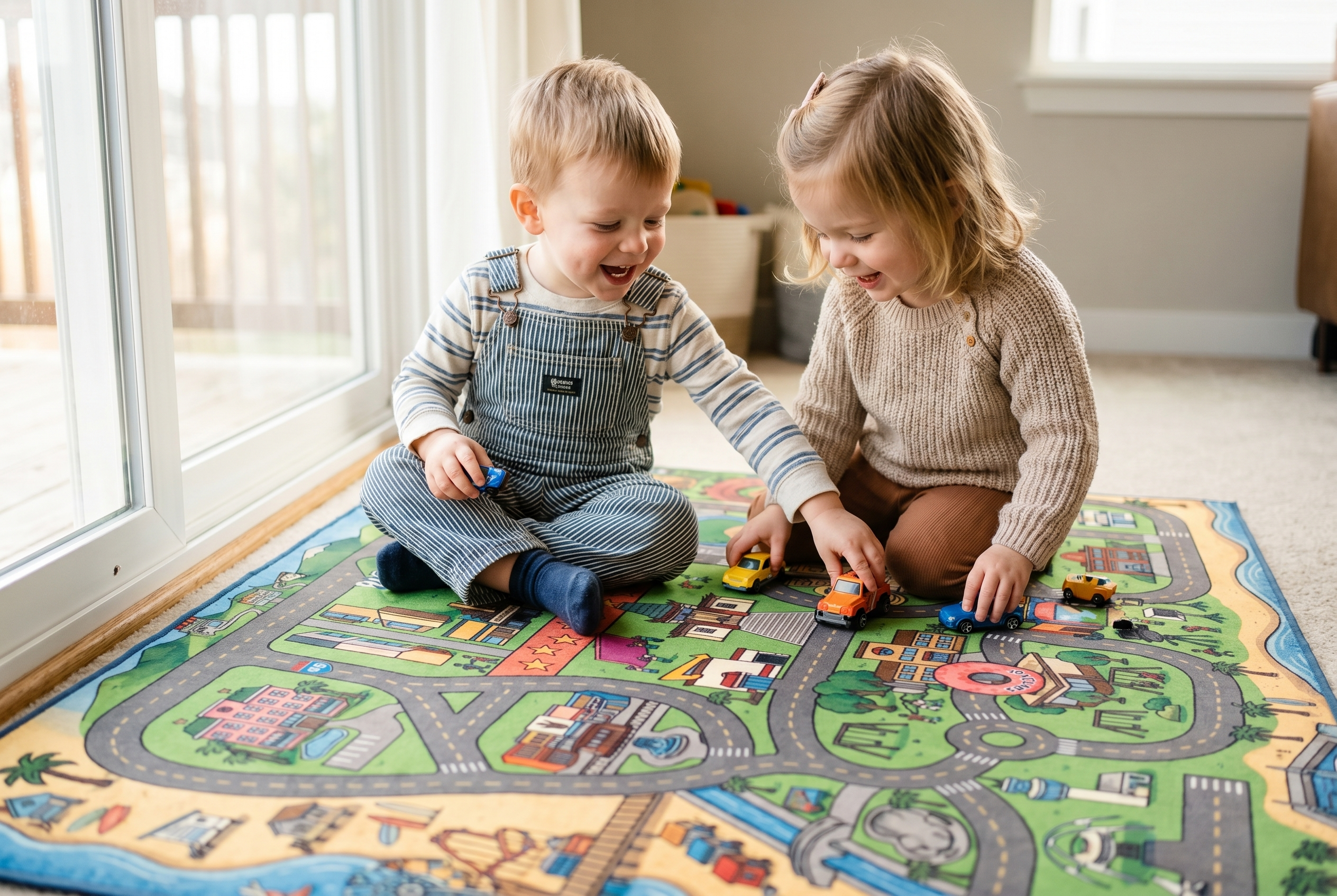 Los Angeles Kids City Rug